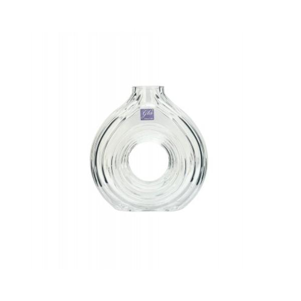 Glass Vase With Hole - 5cm x 19cm