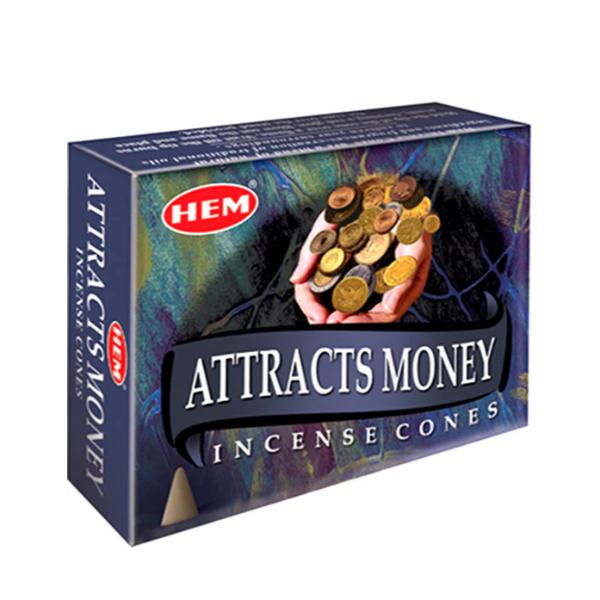 Hem Incense Attract Money Cone