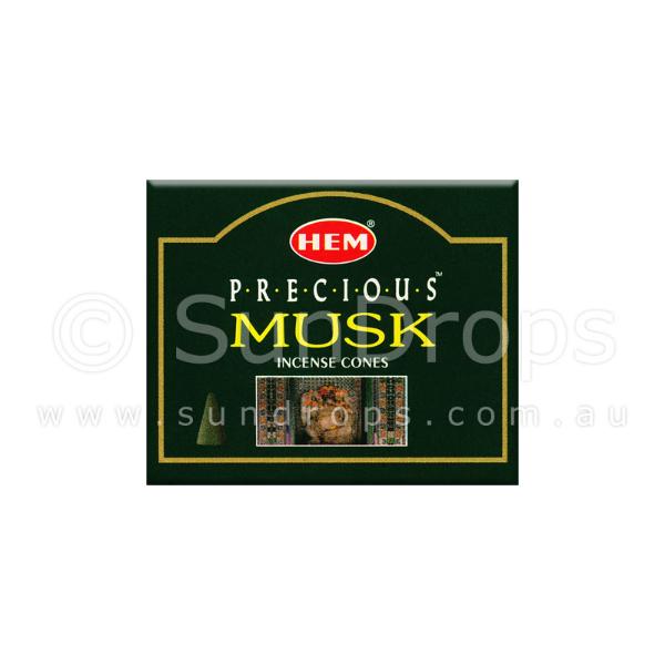 Hem Precious Musk Incense Cones
