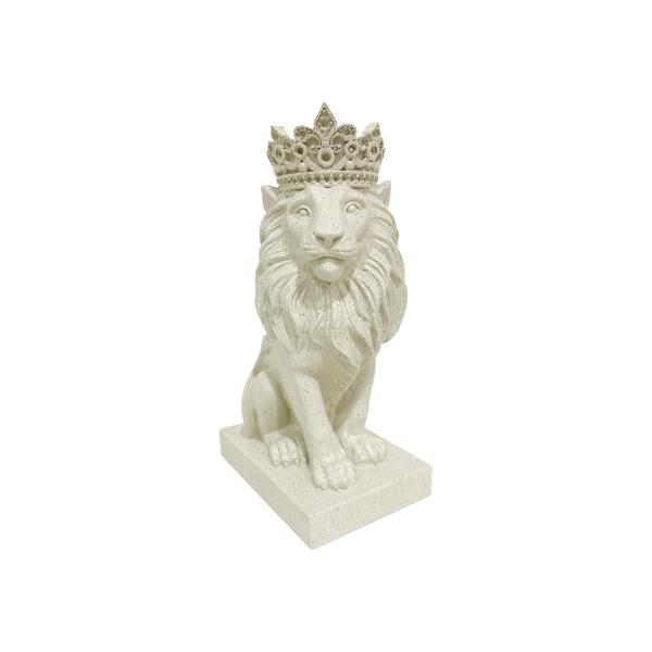 Lion With Crown Decor Piece - 30cm