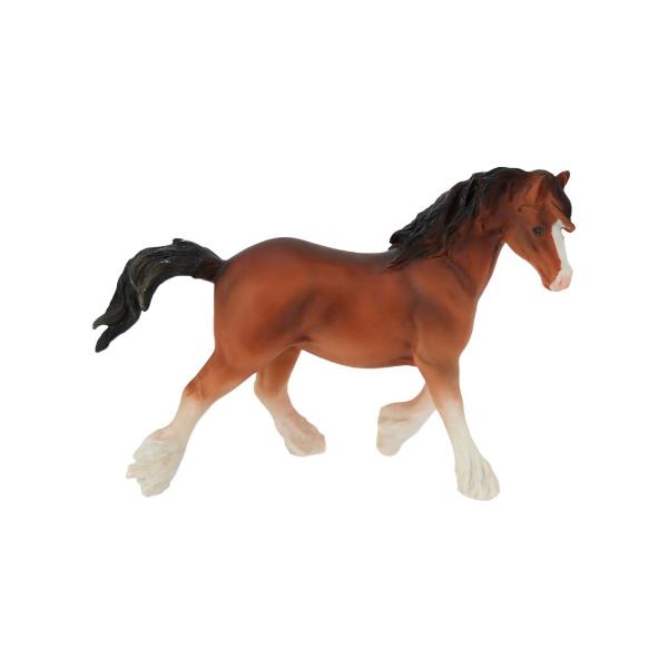 Trotting Clydesdale Horse - 20cm