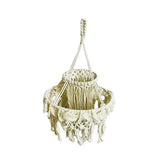 Load image into Gallery viewer, White Macrame Lamp Shade