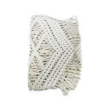 Load image into Gallery viewer, White Macrame Table Runner - 120cm x 25cm

