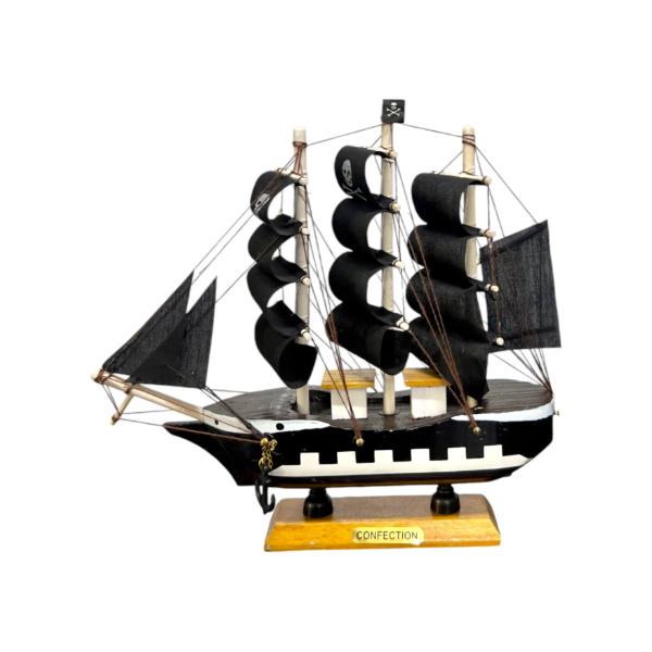 Wooden Priate Ship - 20cm