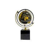 Load image into Gallery viewer, Marble Globe With Gold Stand Table Decor