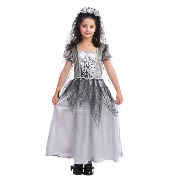 White Bride Girls Costume