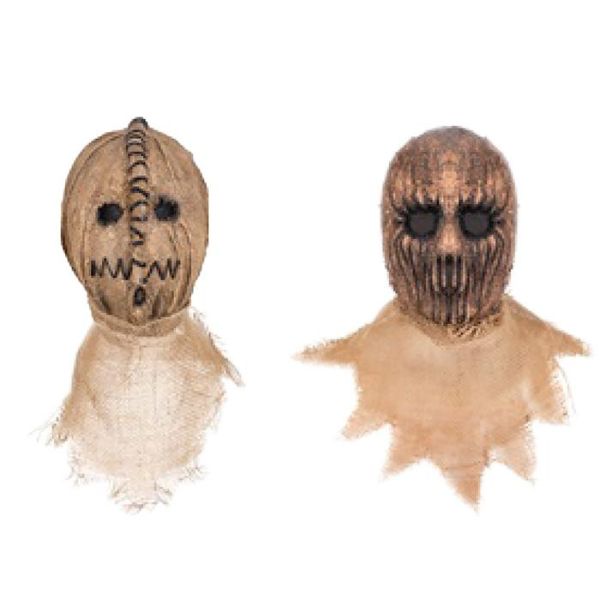 Latex Scarecrow Full Mask
