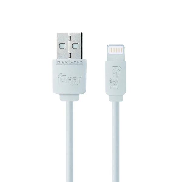 White Sync iPhone Cable Charger - 100cm