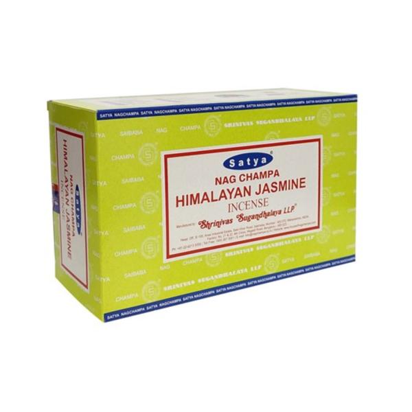 12 Pack Satya Himalayan Jasmine Incense Sticks