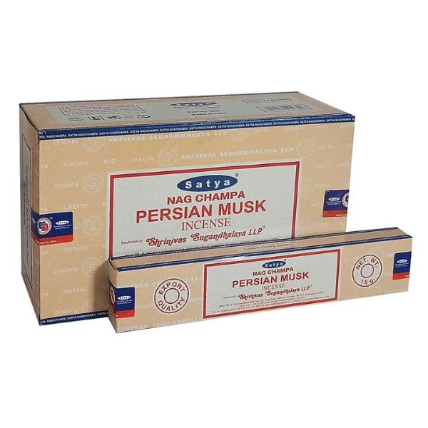 12 Pack Satya Persian Musk Incense Sticks