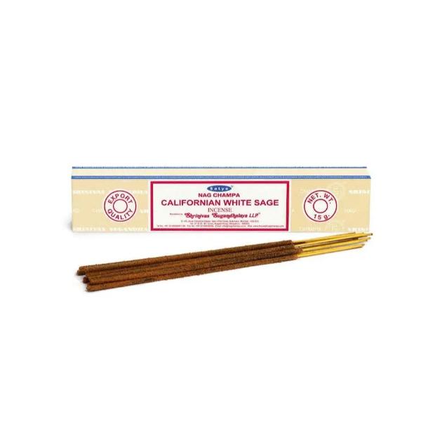 White Sage Satya California Incense Sticks