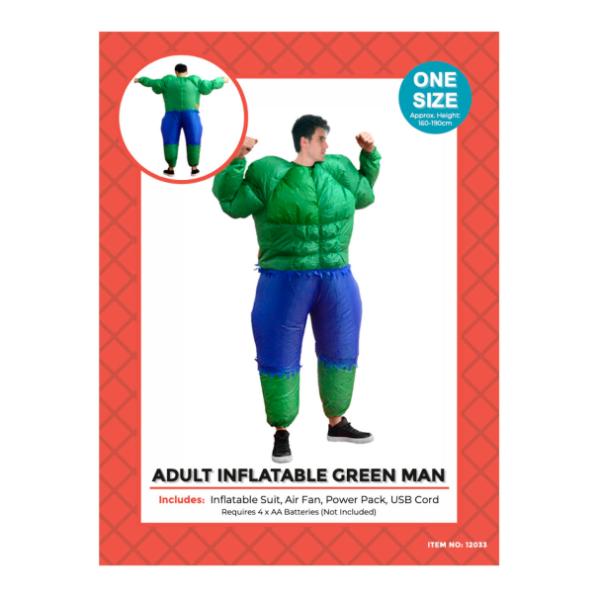 Adult Inflatable Green Man
