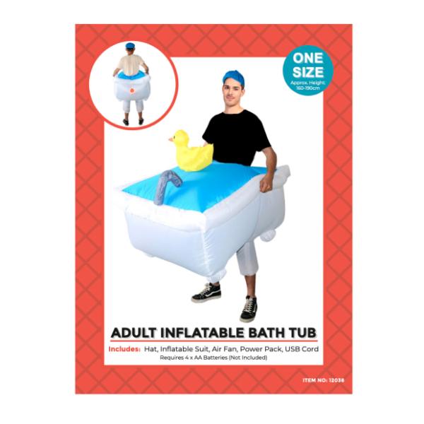 Adult Inflatable Bath Tub Costume
