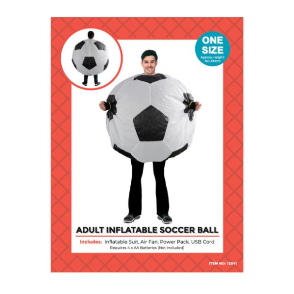 Adult Inflatable Soccer Ball Costume