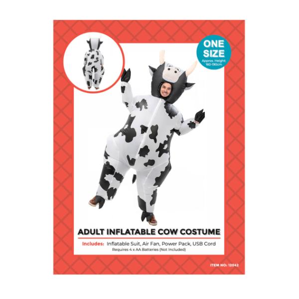 Adult Inflatable Cow Costume