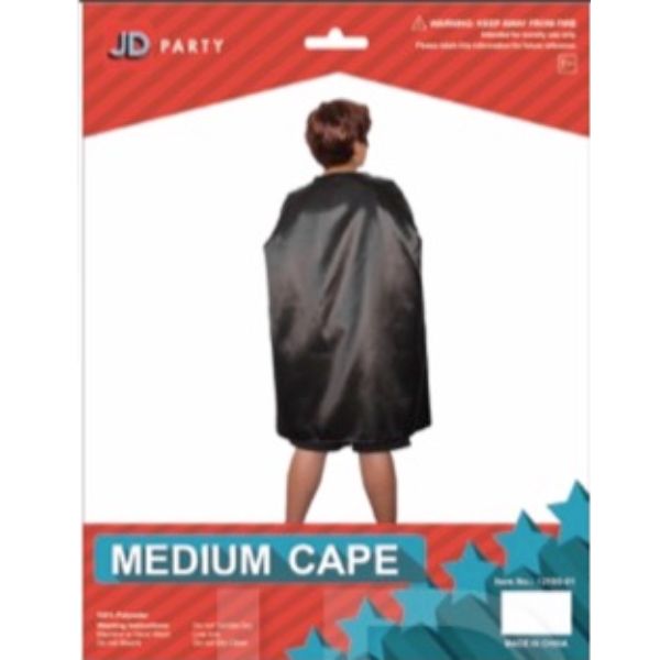 Black Medium Cape