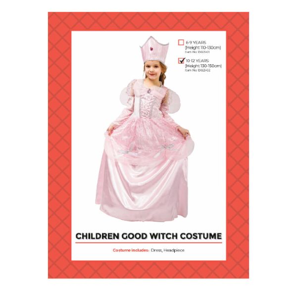 Children Good Witch Costume - 10 - 12 Years