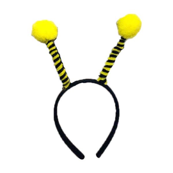 Black & Yellow Striped Bee Headband