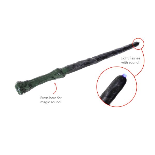 Black Wizard Wand With Sound