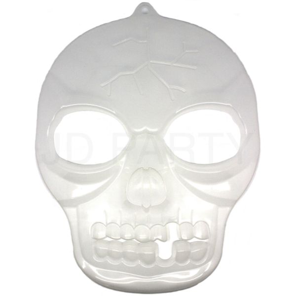 Large Glow In The Dark Skull - 42cm x 32cm
