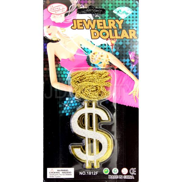 Dollar Sign Gangster Necklace