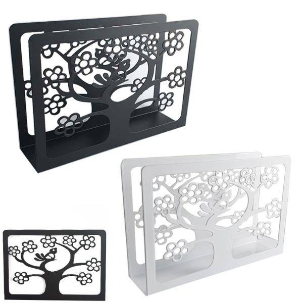 METAL NAPKIN HOLDER TREE DSN 14.8X9.8X3.8CM 2COLS