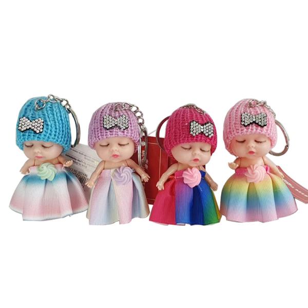 Baby In Rainbow Dress Keychain - 8cm