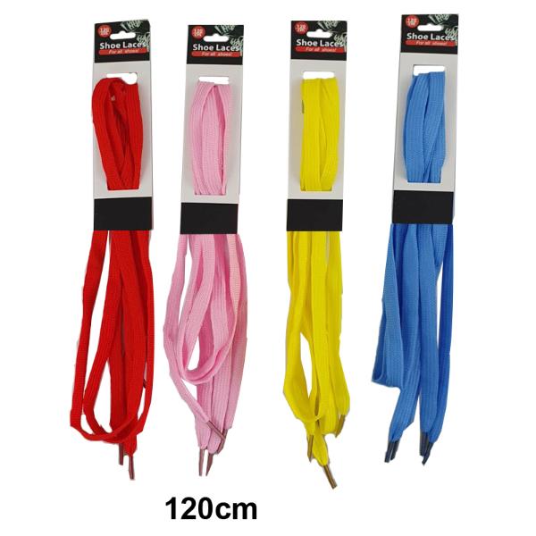 Asorted Shoe Laces - 120cm