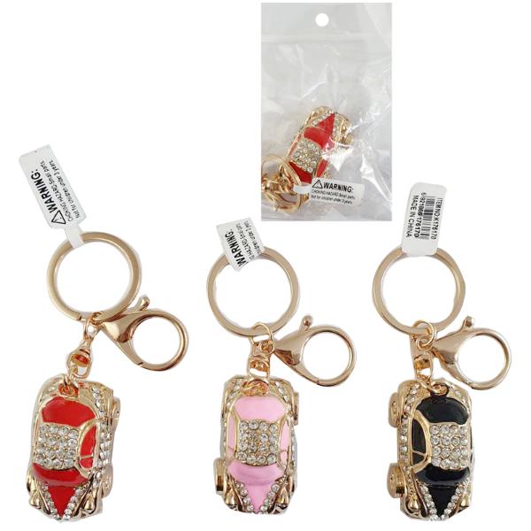 Car Diamante Keyring