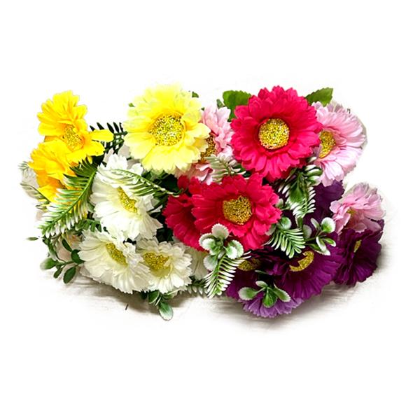 6 Head Gebras Flower Bunch