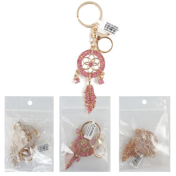 KEYRING DIAMANTE DREAM CATCHER