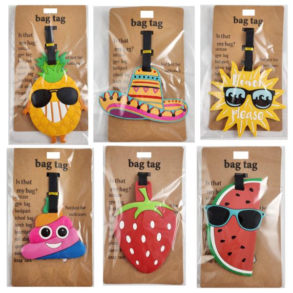 Assorted Travel Luggage Tag