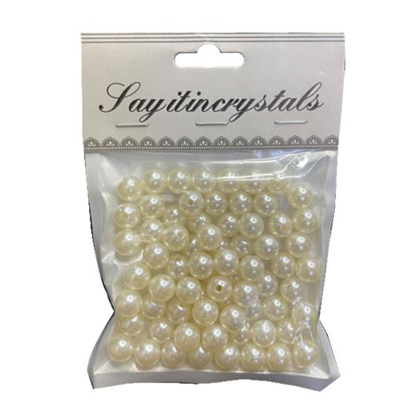 White Craft Pearls - 25g