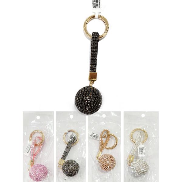 Diamante Ball Keyring
