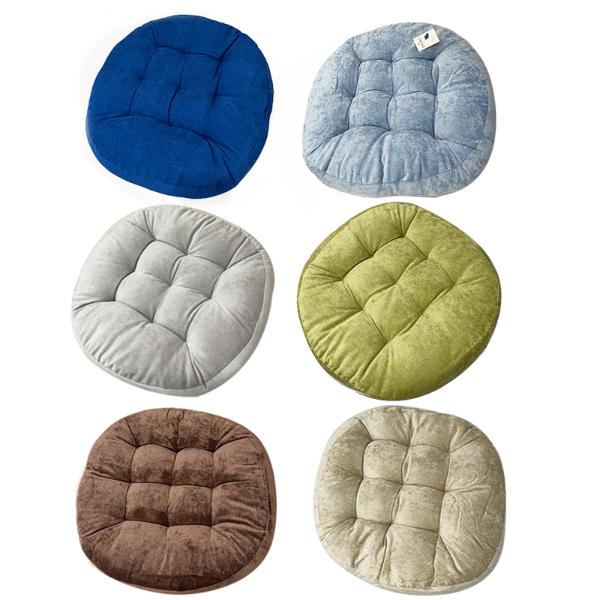 CHAIR CUSHION RND 45CM 4COLS