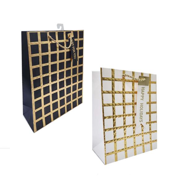 Gift Bag Emboss+HotStamping 23*18*10CM