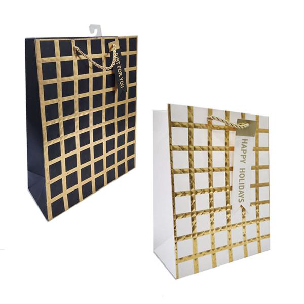 Gift Bag Emboss+HotStamping 32*26*10CM