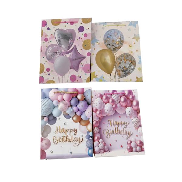 Birthday Balloons Gift Bag - 31cm x 40cm x 12cm
