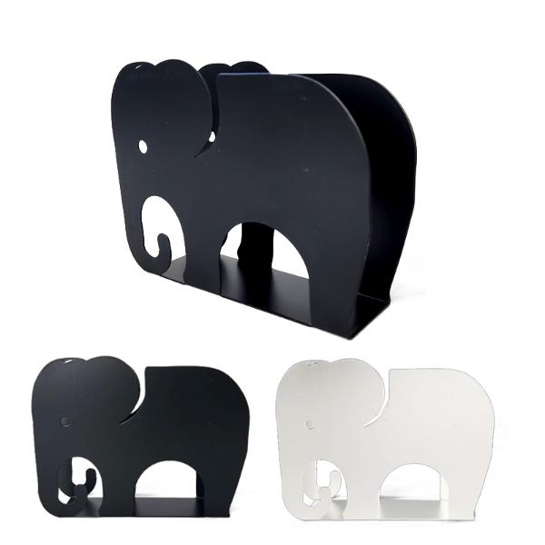 Metal Elephant Napkin Holder - 14cm x 4cm x 11cm