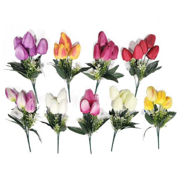 5 Tulip Flower Bunch