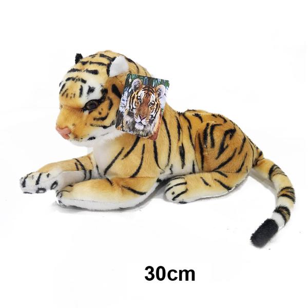 Yellow Plush Tiger - 30cm