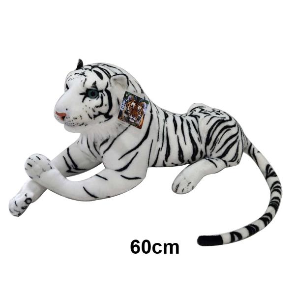 White Plush Tiger - 60cm