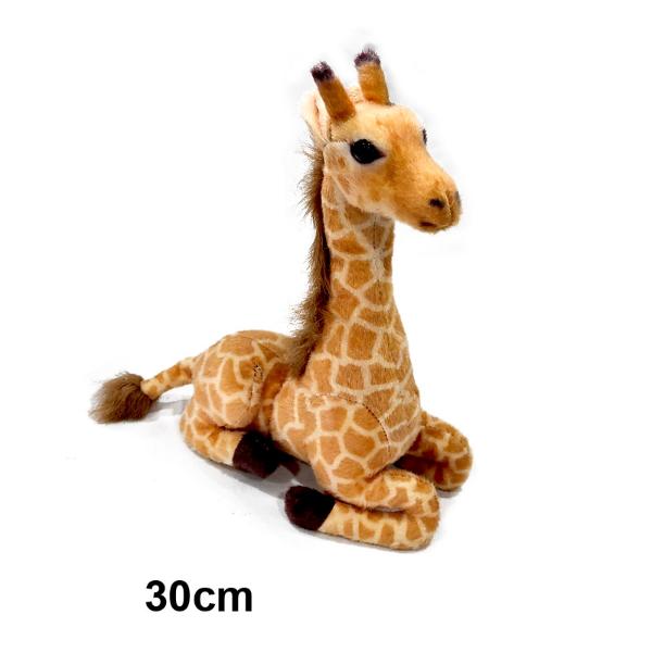 Plush Sitting Giraffe - 30cm