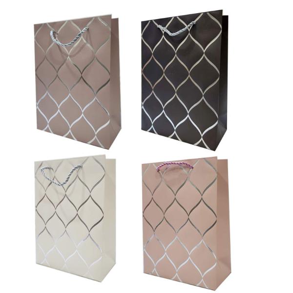 Diamond Shapes Gift Bag - 30cm x 39cm x 12cm
