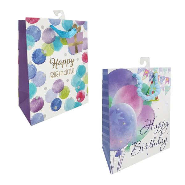 Birthday Balloons Gift Bag - 26cm x 32cm x 10cm