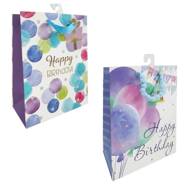 Birthday Balloons Gift Bag - 33cm x 45cm x 12.7cm