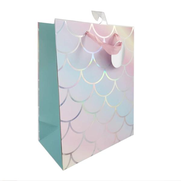 Mermaid Pattern Gift Bag - 33cm x 45cm x 12.7cm