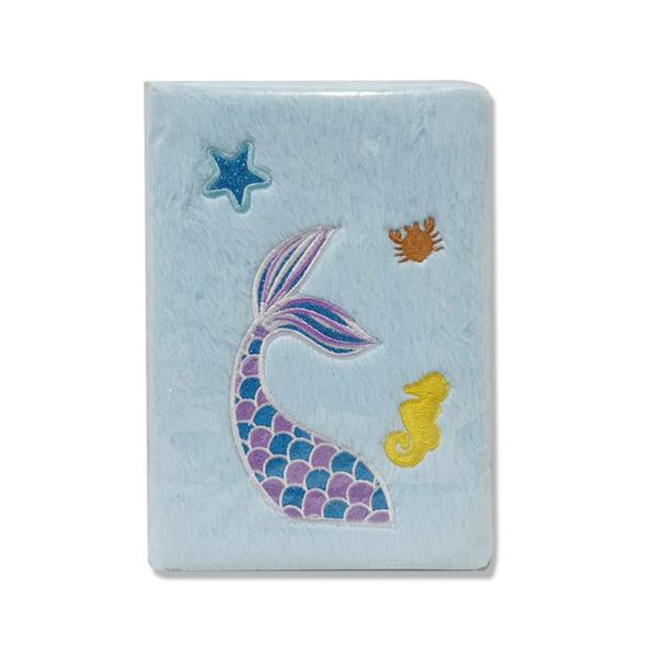 Mermaid 80 Sheets Fluffy Notebook