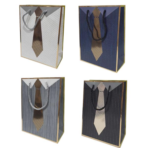 Tie Gift Bag - 39cm x 30cm x 12cm