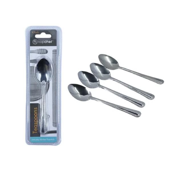 4 Pack Stainless Steel Teaspoons